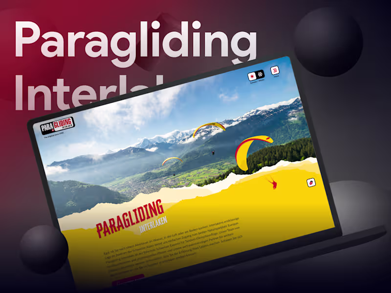 Cover image for Paragliding Interlaken
