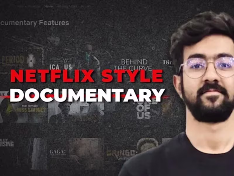 Cover image for I will create Netflix style documentary videos for you
