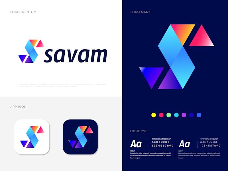 Cover image for Modern abstract S letter logo