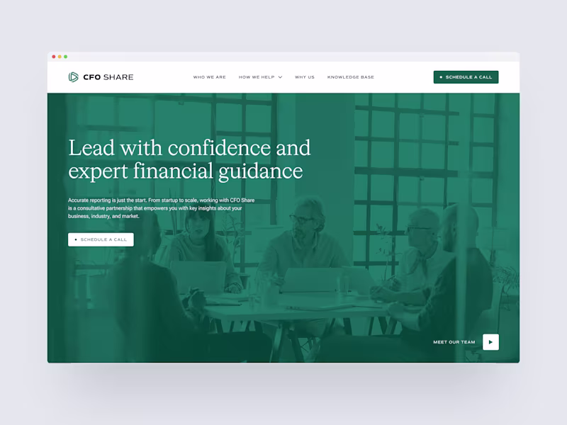 Cover image for CFO Share Figma to Framer Development
