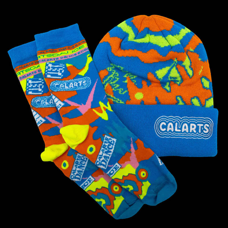 Cover image for CalArts Merch | Matching Beanie + Socks Set