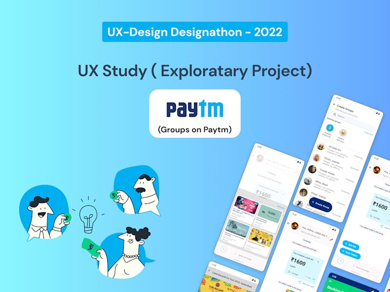 Cover image for Paytm app | UX Project Under 48 Hrs | Trying to Impact Retention