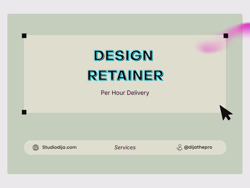 Cover image for Design Retainer (Ongoing Support)