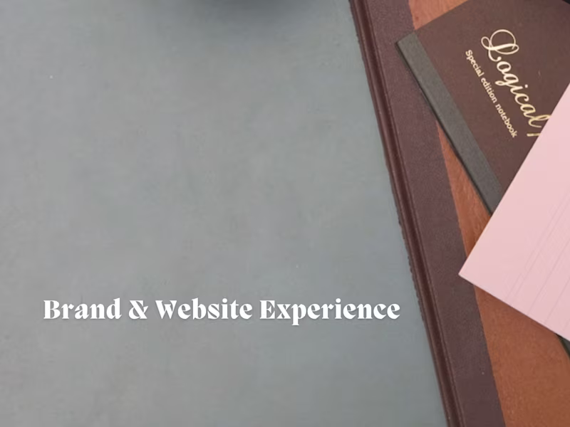 Cover image for Brand & Website Experience Direction