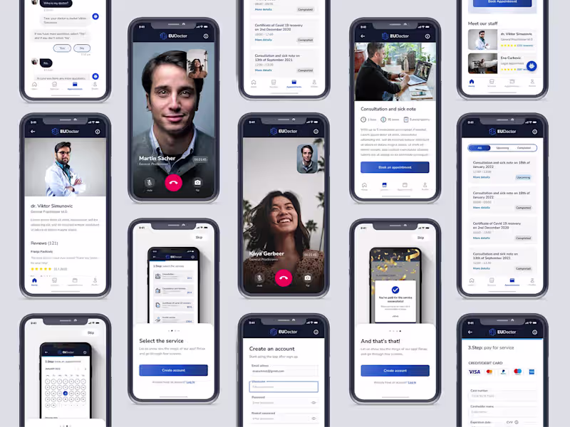Cover image for Mobile App UX/UI Design
