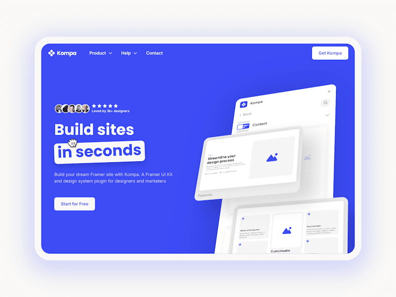 Cover image for Kompa Website