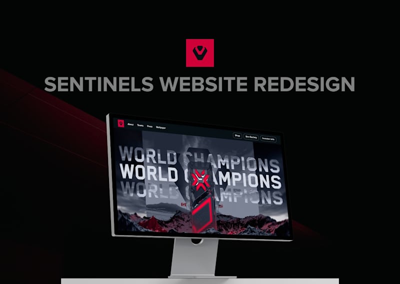 Cover image for Sentinels landing page redesign