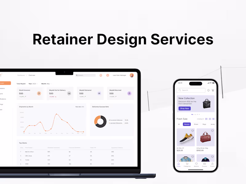 Cover image for Retainer Design Services