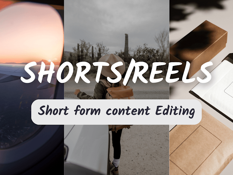 Cover image for Shorts/Reel Content Creation