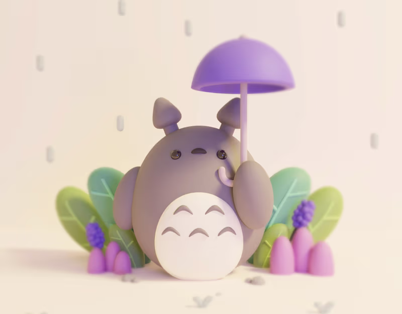 Cover image for Kawaii Totoro