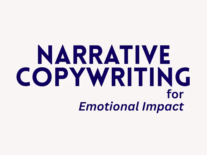 Cover image for Copywriting for Emotional Impact