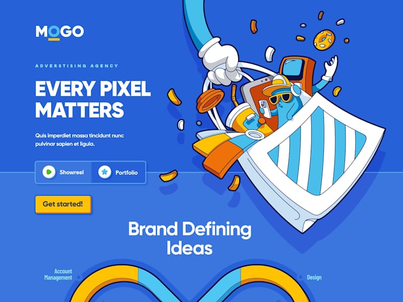 Cover image for Mogo: Advertising agency