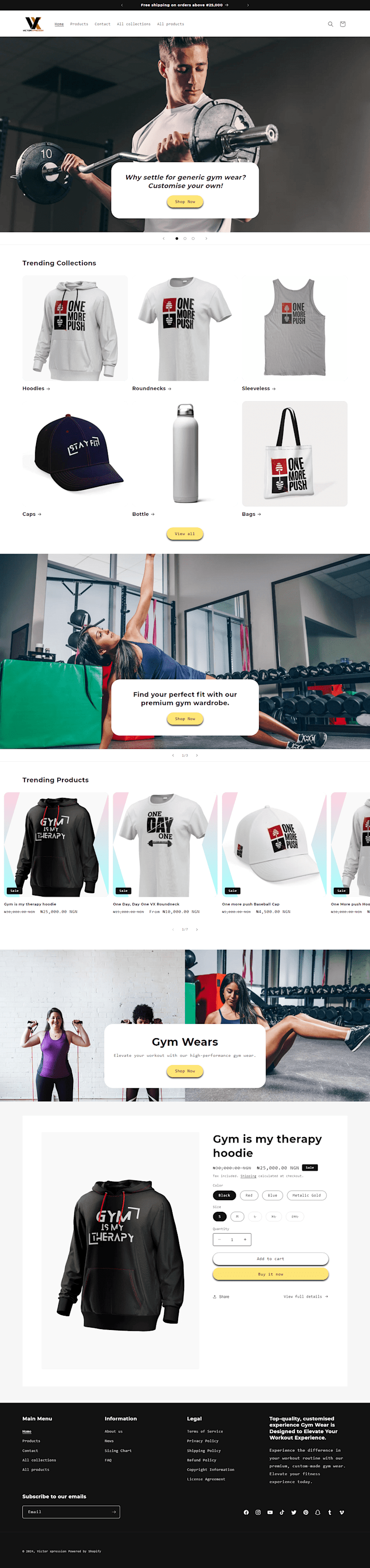 Cover image for Comprehensive Shopify Store Redesign