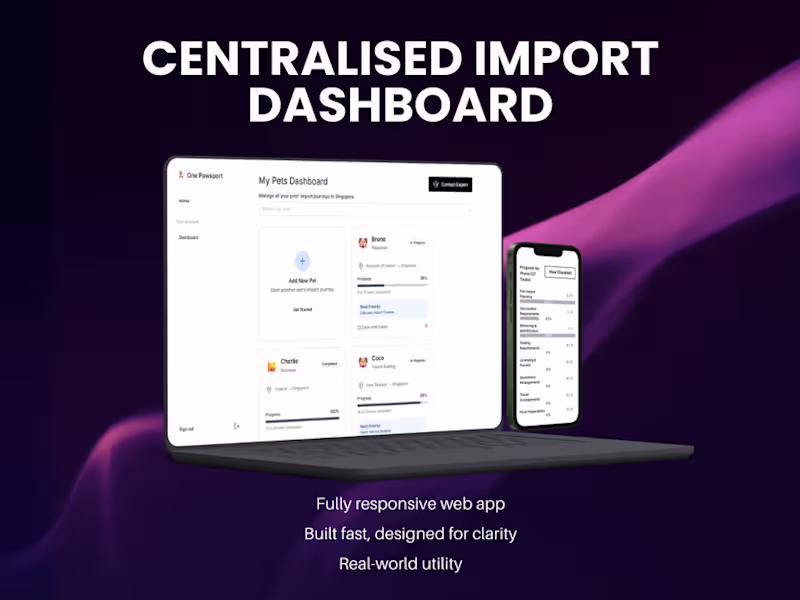 Cover image for Pawsport — Pet Travel Compliance Platform