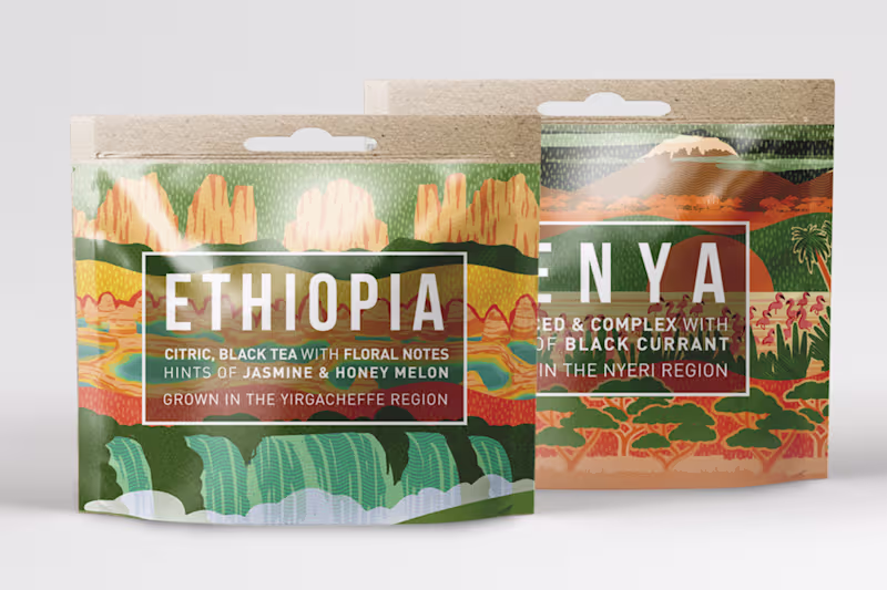 Cover image for NYC Coffee package design