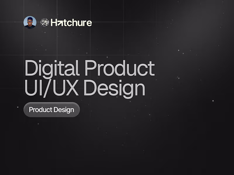Cover image for Digital Product UI/UX Design