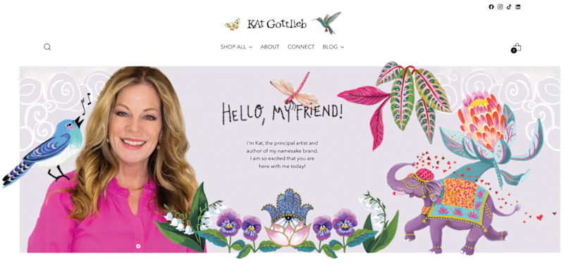 Cover image for Kat Gottlieb| Shopify Web Design