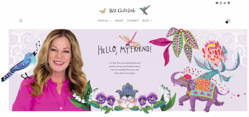 Cover image for Kat Gottlieb| Shopify Web Design
