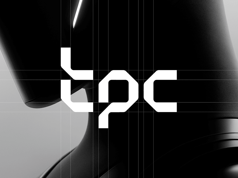 Cover image for Futuristic Logo Wordmark Concept for TPC