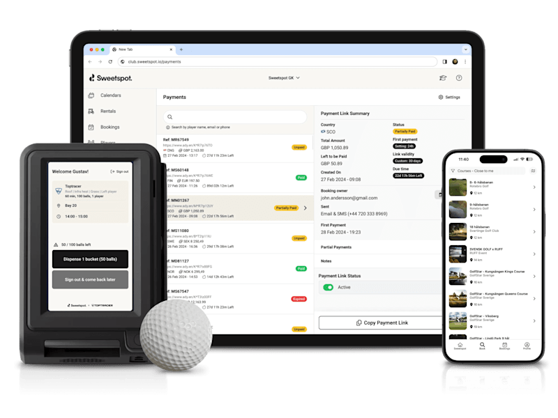Cover image for 📱🖥️ | SaaS | B2B/C | Golf Commerce Platform