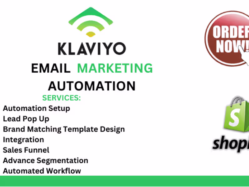 Cover image for Email Marketing, Landing Page Design,  Sales Funnel Setup