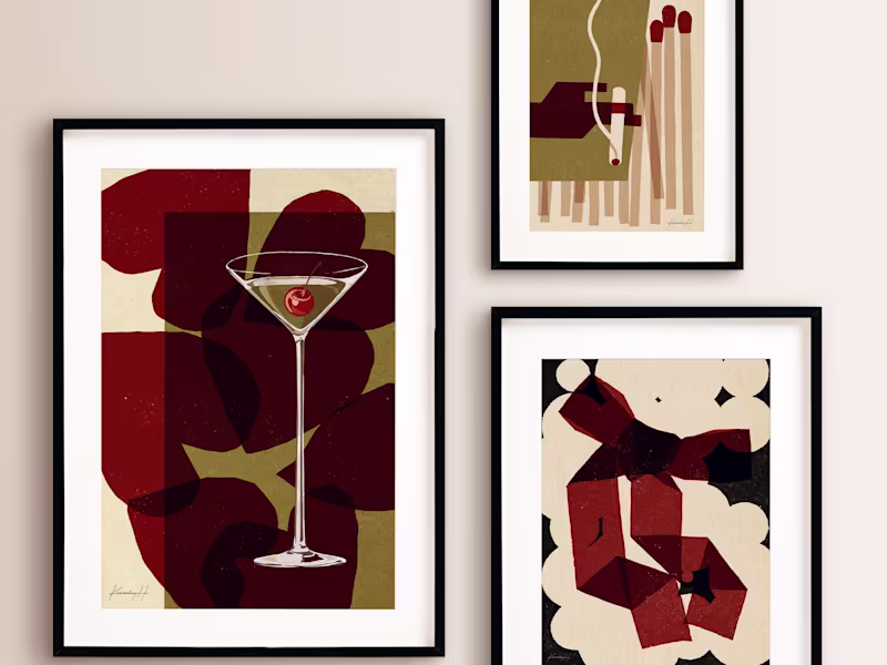 Cover image for Wall Print Illustration Artwork