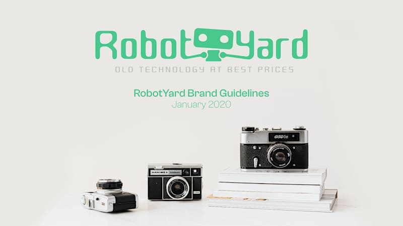 Cover image for RobotYard Branding on Behance