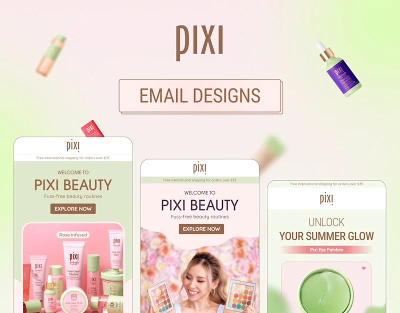 Cover image for Pixi Beauty | Email Redesign