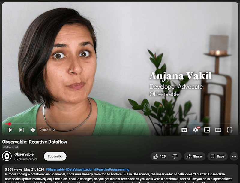 Cover image for "Learning Observable" YouTube Series
