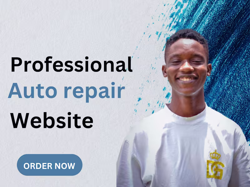 Cover image for You Will Get Reliable Auto Repair, car repair WordPress website