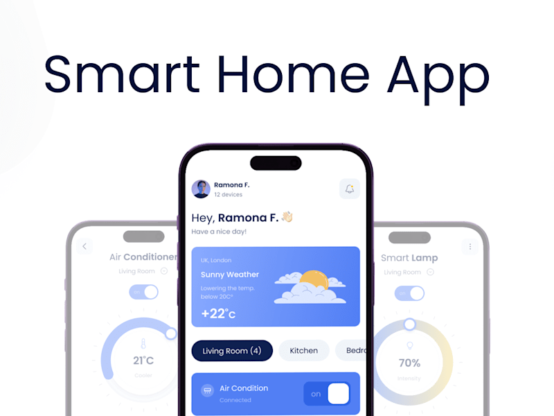 Cover image for Smart home mobile app development