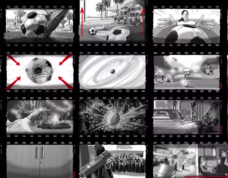 Cover image for King Abdullah Economic City Storyboard