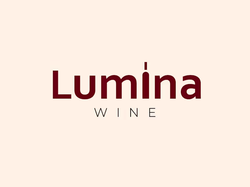Cover image for Lumina Wine Logo Design