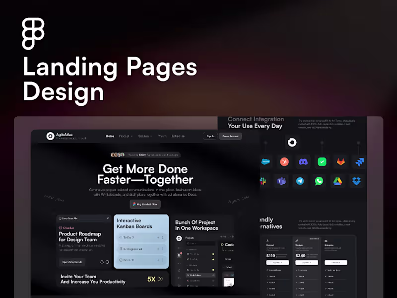 Cover image for Optimized Landing Page Design for Business Growth