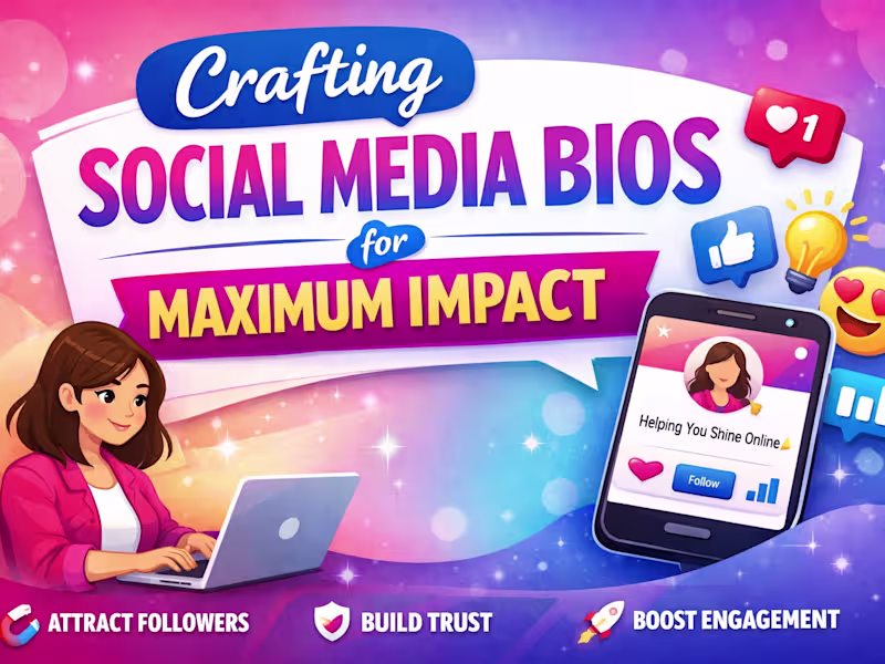 Cover image for Social Media Profile Bio Writing