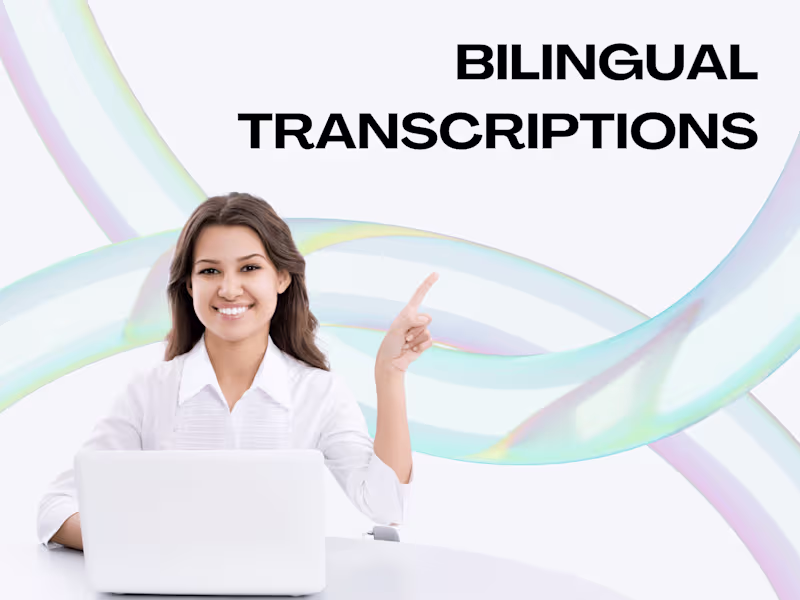 Cover image for Bilingual Transcriptions and Translations 