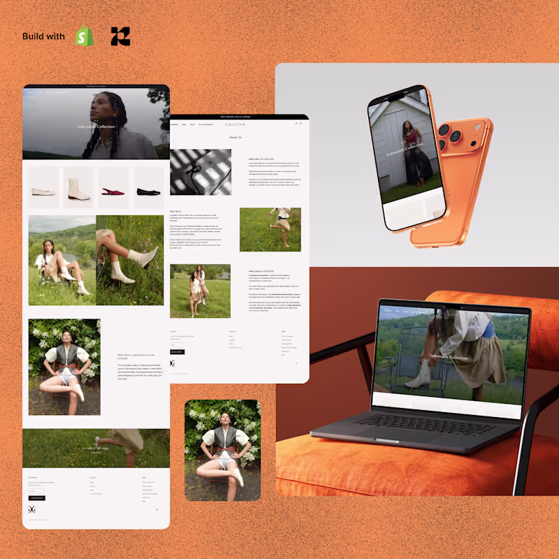 Cover image for Finished this Luxury footwear store for my client! Built wit...