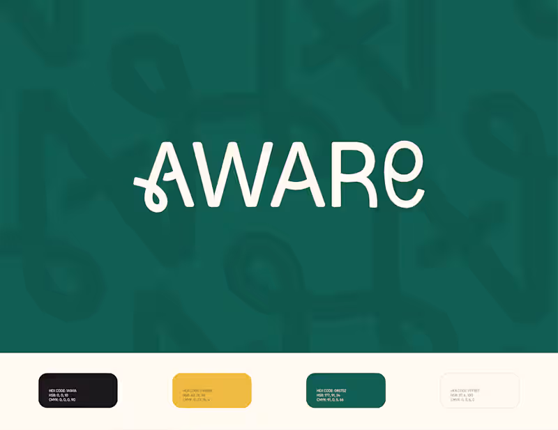 Cover image for Visual Identity for Aware