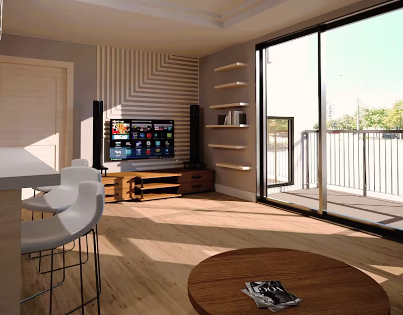 Cover image for Interior design for small apartment :: Behance
