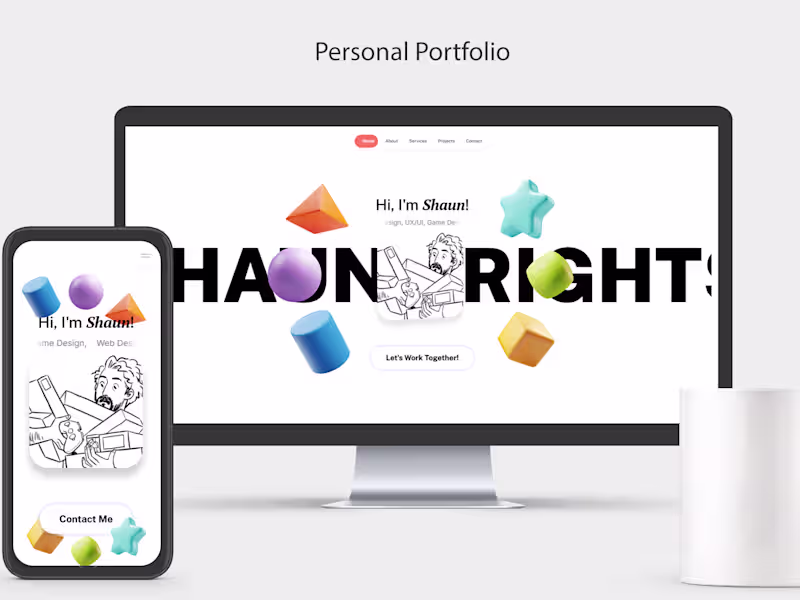 Cover image for Shaun Bright Portfolio