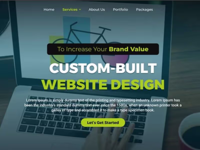 Cover image for Transform your brand with a captivating custom Website Design