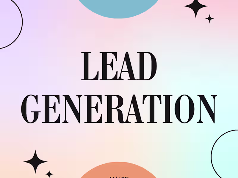 Cover image for Lead Generation