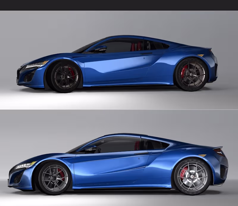 Cover image for Comparison of generic environment reflections vs custom one ...