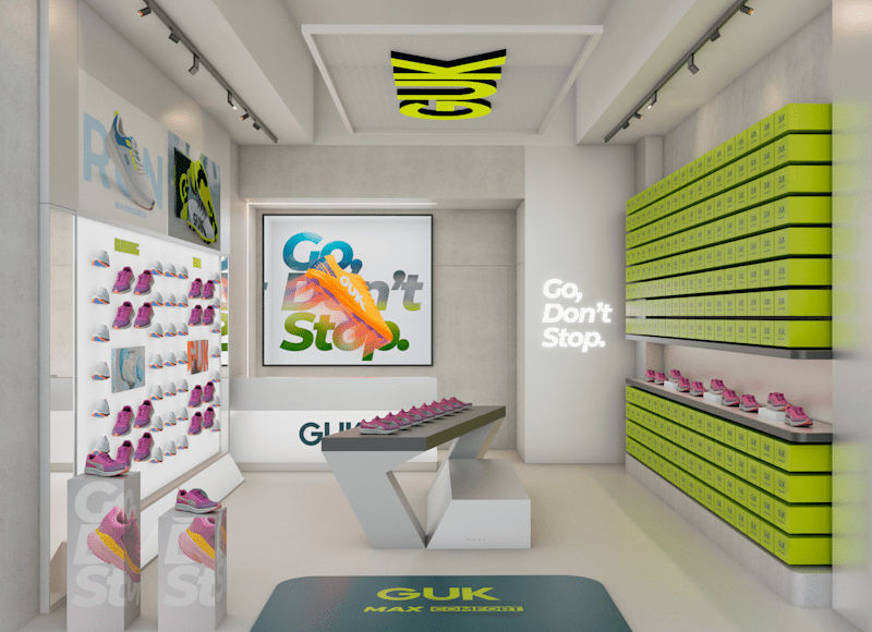Cover image for GUK RETAIL STORE DESIGN + 3D RENDERS