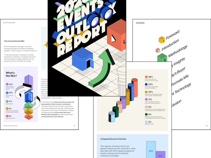 Cover image for 2023 Event Outlook Report