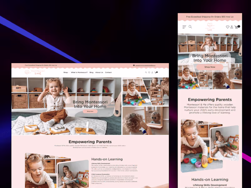 Cover image for Montessori & Me