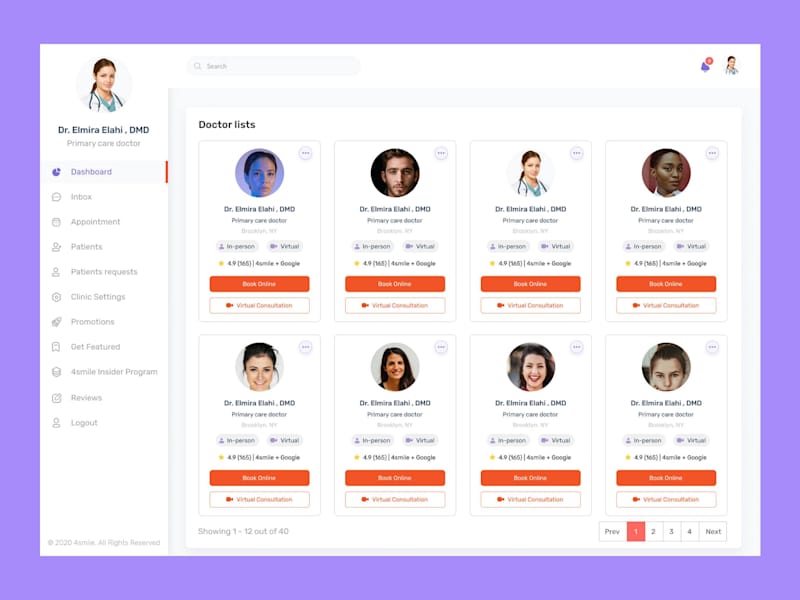 Cover image for Doctor Appointment Booking Web app