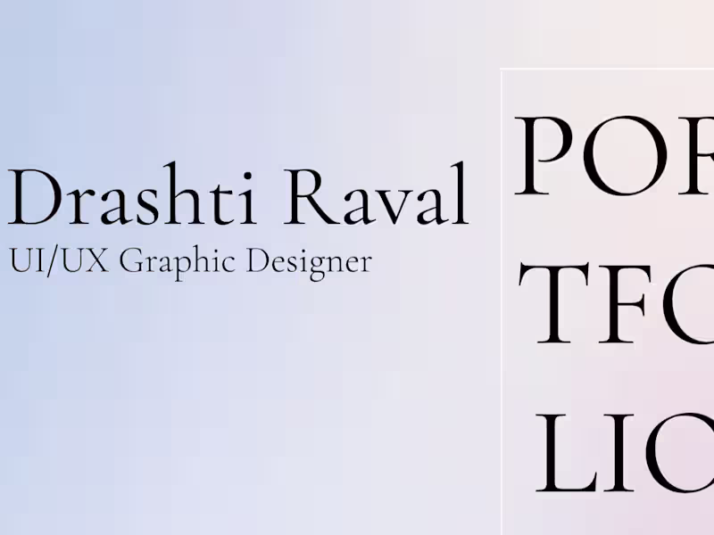 Cover image for PORTFOLIO