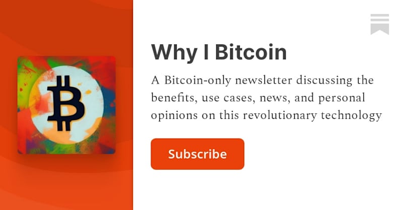 Cover image for Why I Bitcoin | Iain Taylor | Substack