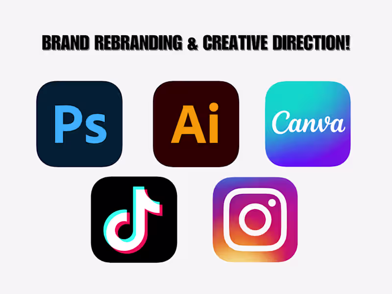 Cover image for Brand Rebranding & Creative Direction Package
